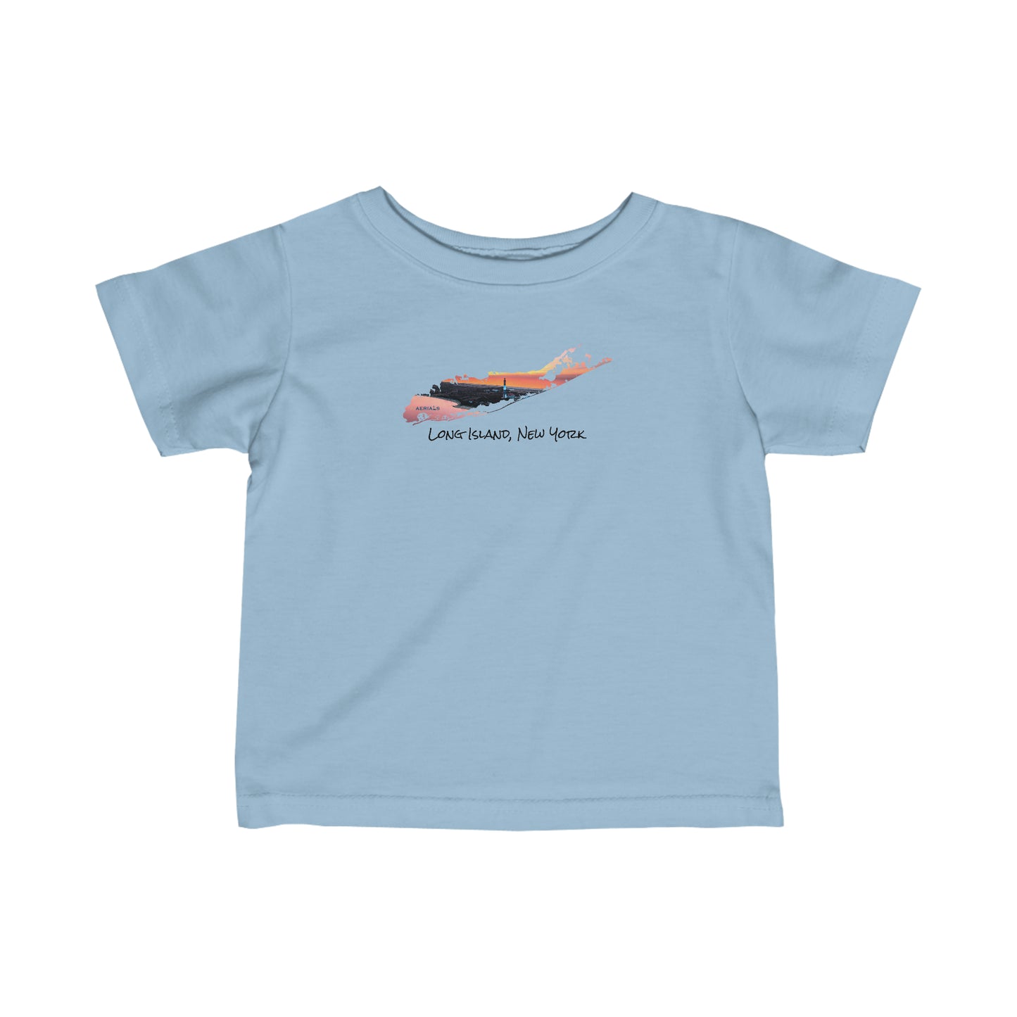 Infant Fine Jersey Tee - Fire Island Lighthouse