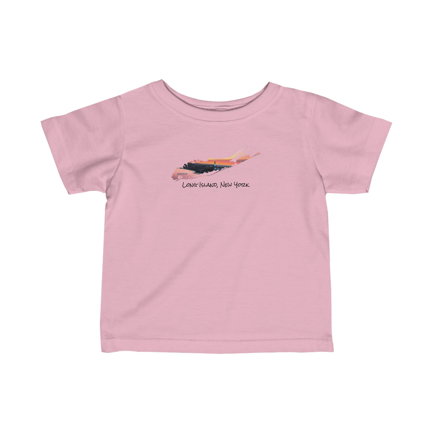 Infant Fine Jersey Tee - Fire Island Lighthouse