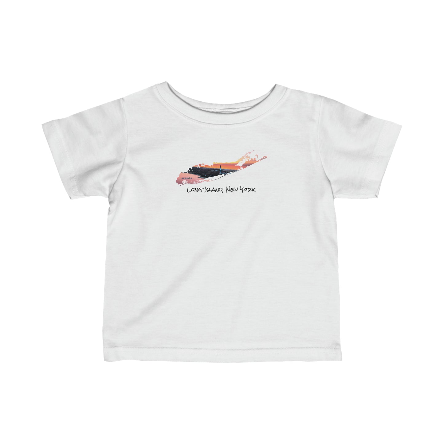 Infant Fine Jersey Tee - Fire Island Lighthouse