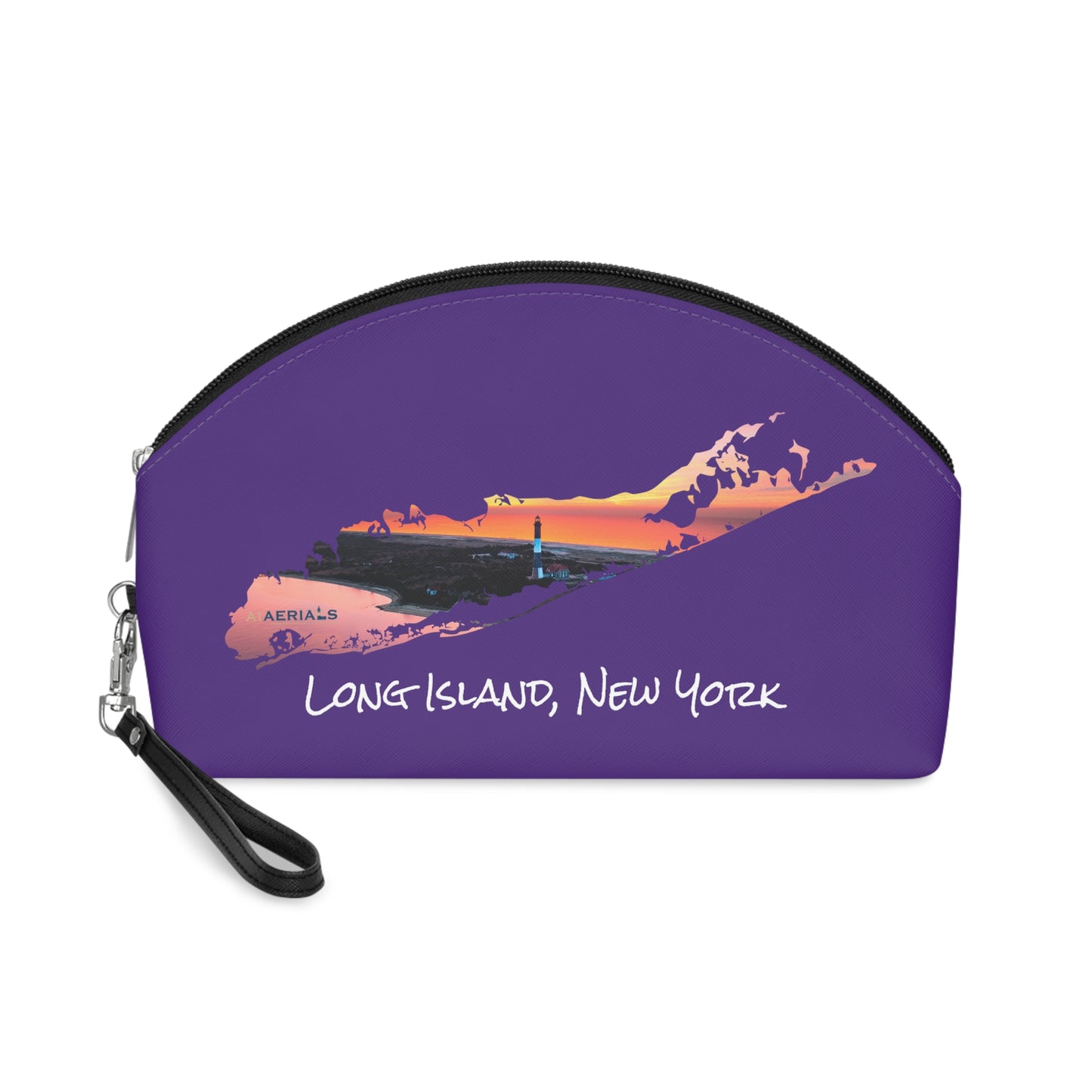 Makeup Bag Purple - Fire Island Lighthouse