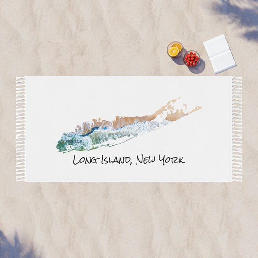 Boho Beach Cloth White - Sand & Sea