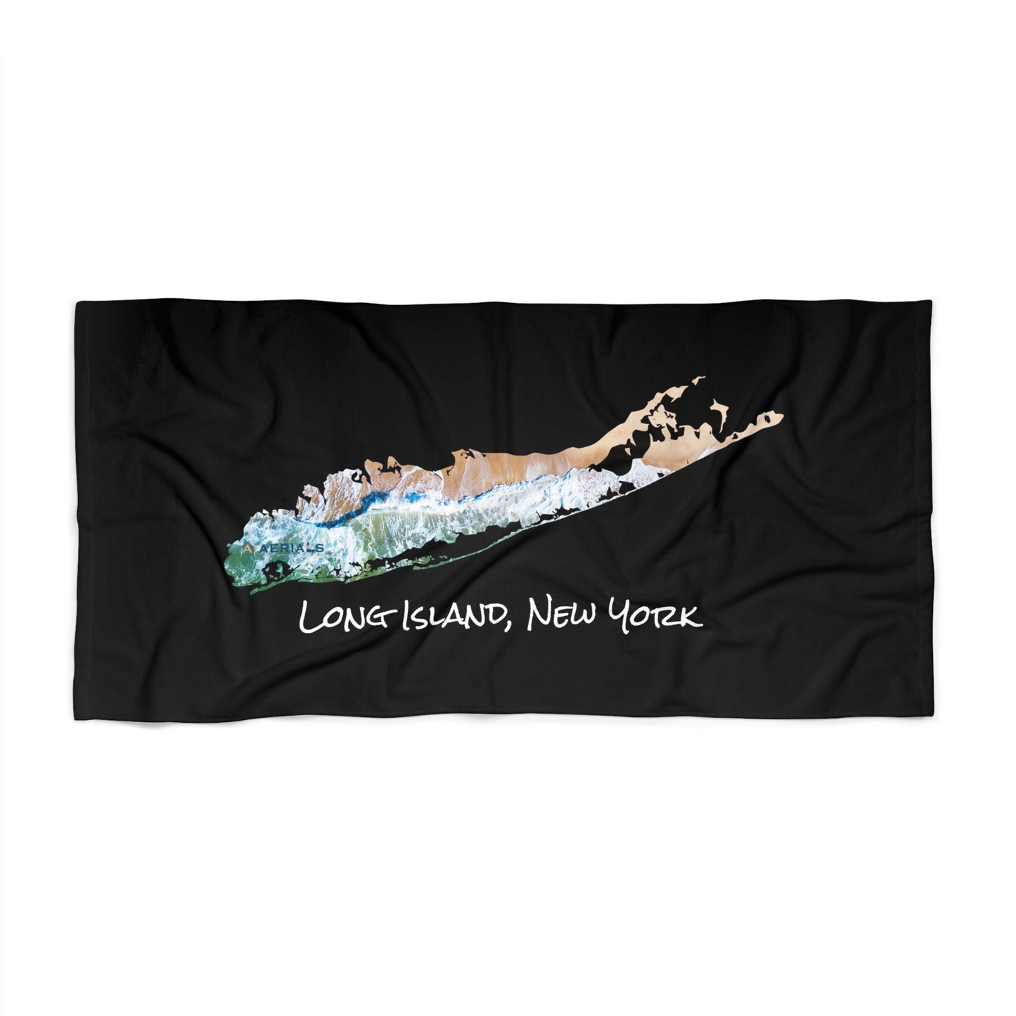 Beach Towel Black - Sand & Sea