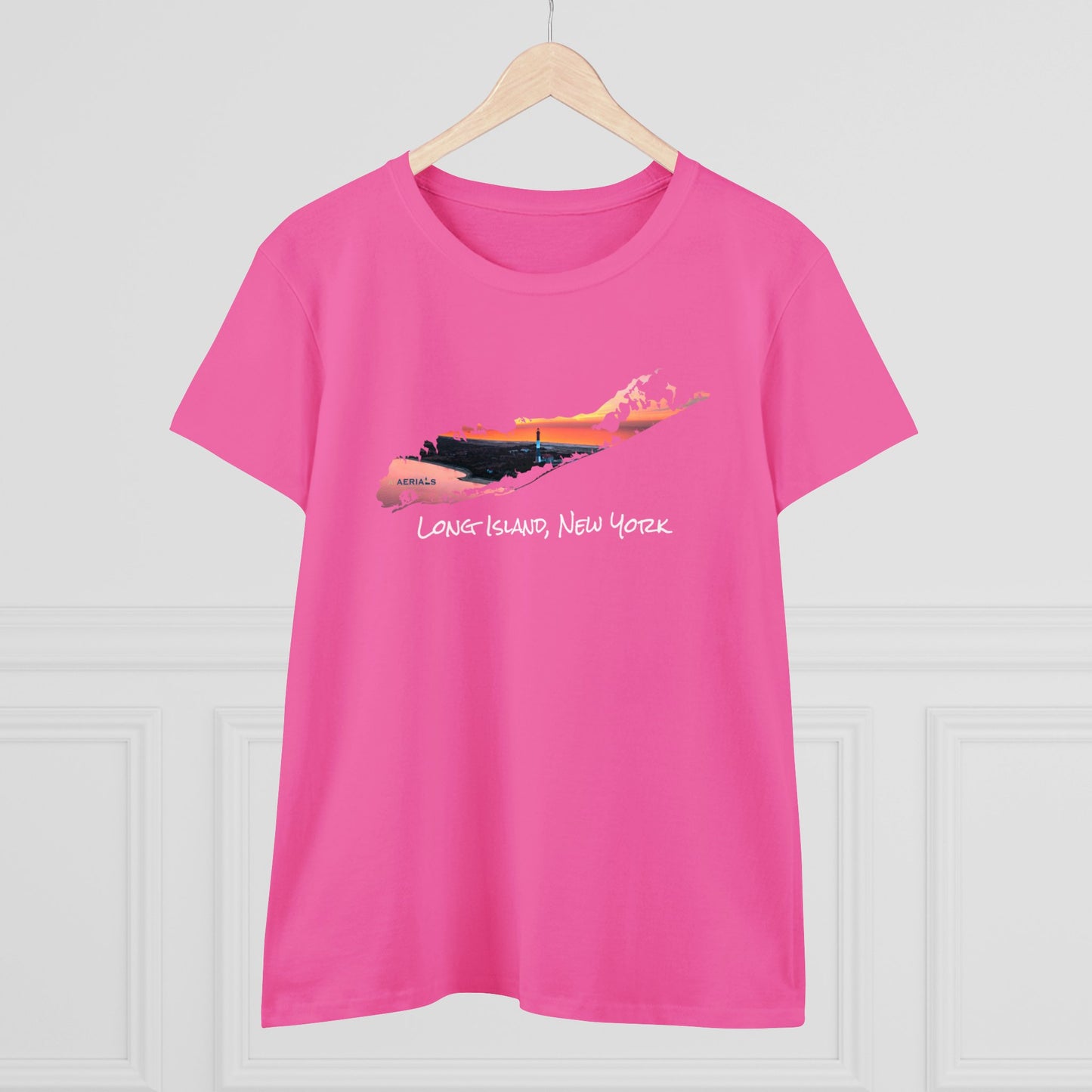 Women's Cotton Tee - Fire Island Lighthouse