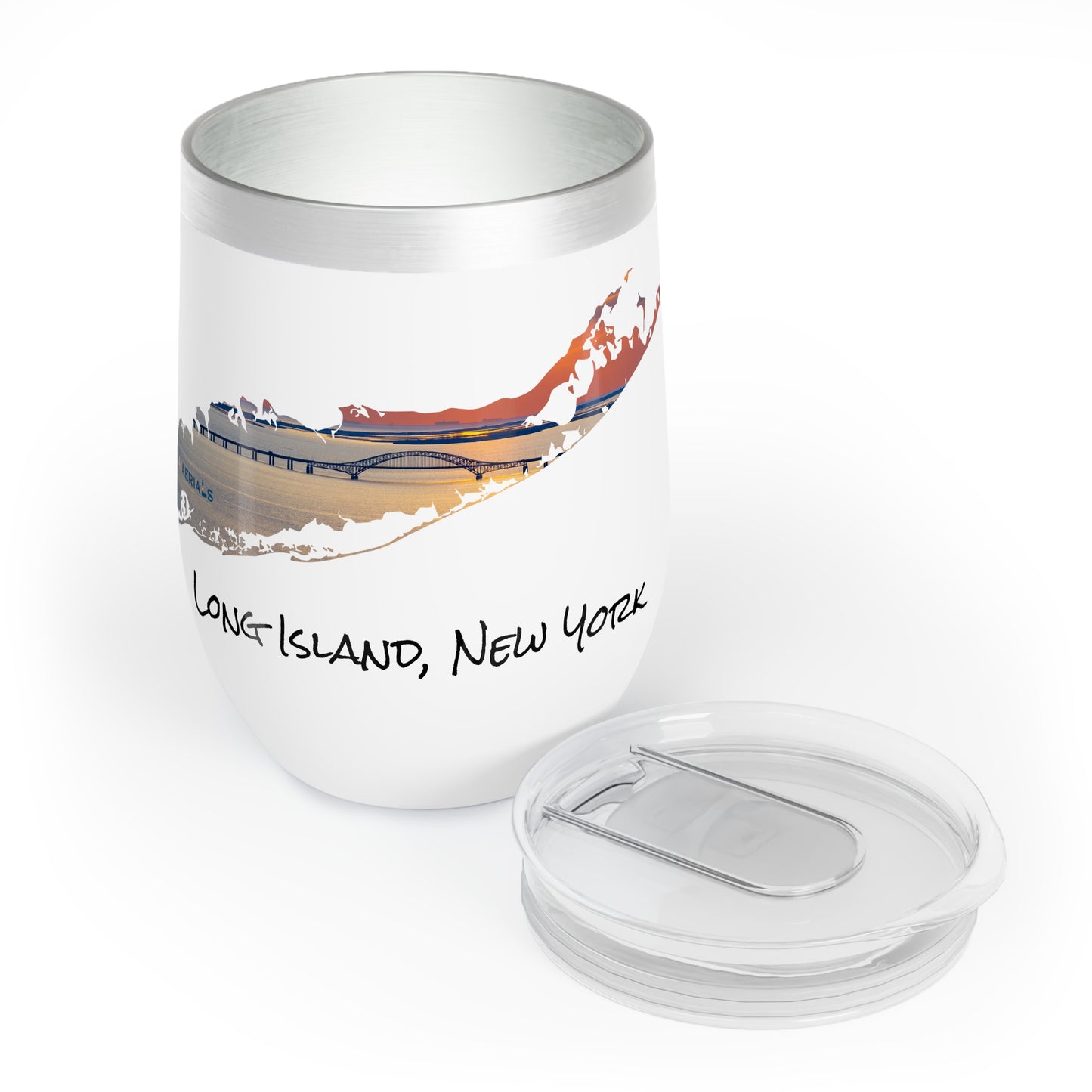 Chill Wine Tumbler - Great South Bay Bridge