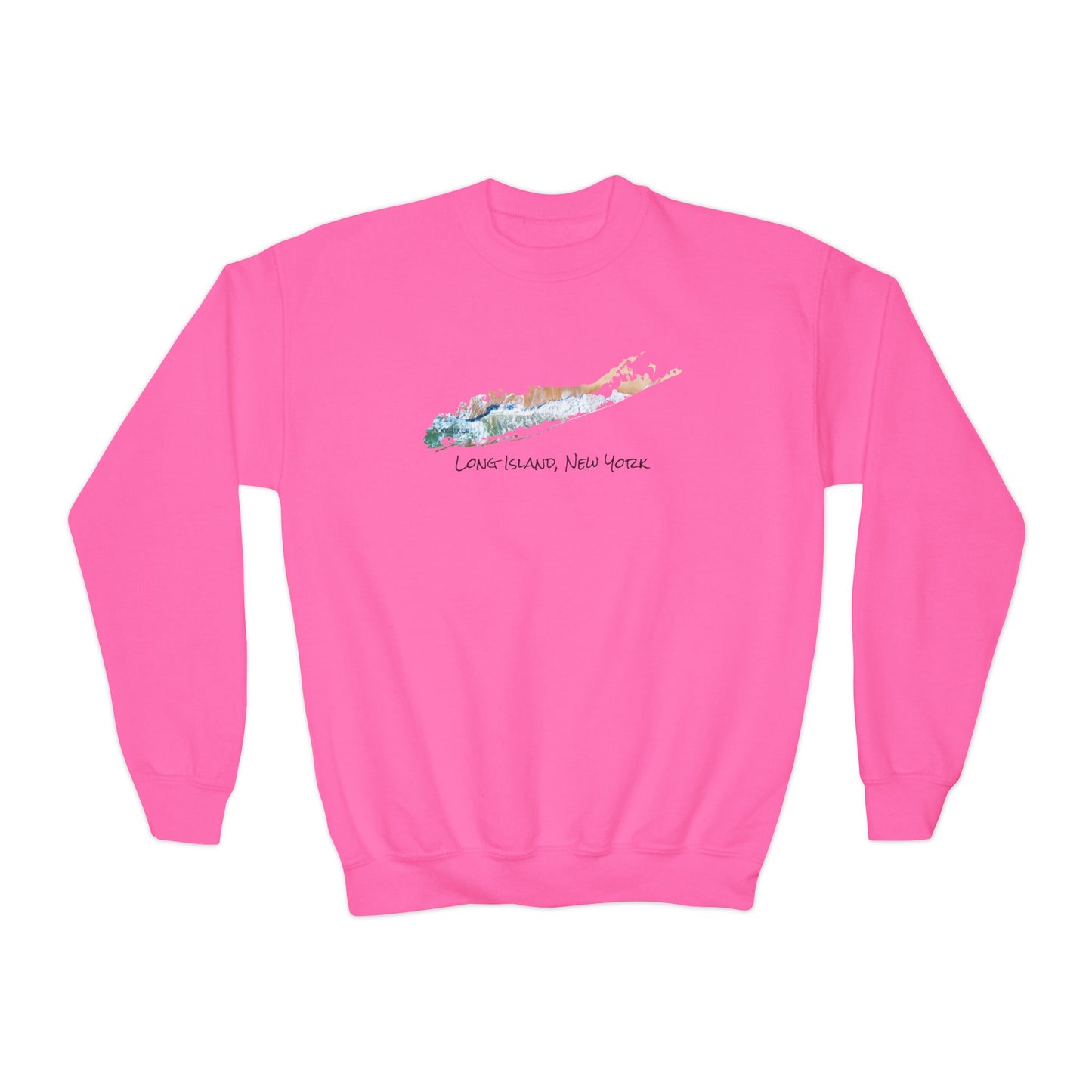 Youth Crewneck Sweatshirt - Sand & Sea