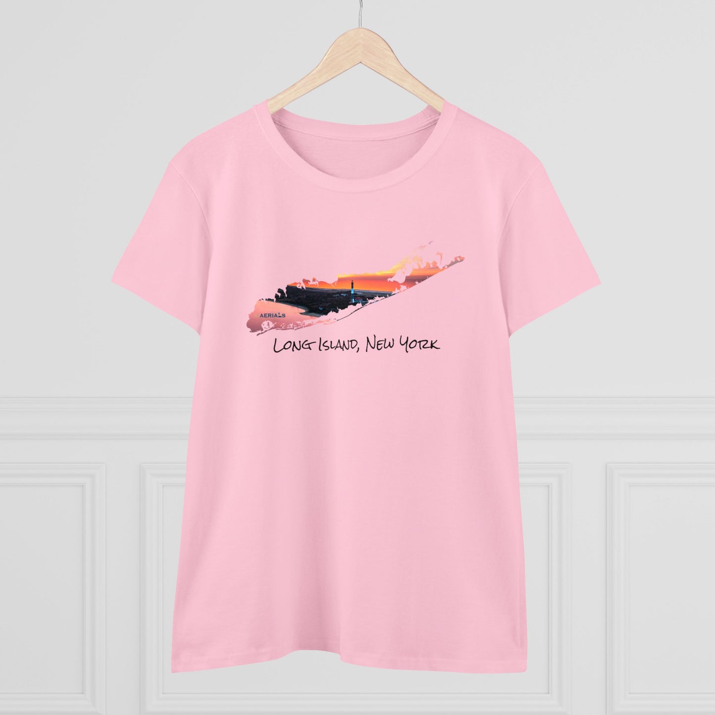 Women's Cotton Tee - Fire Island Lighthouse