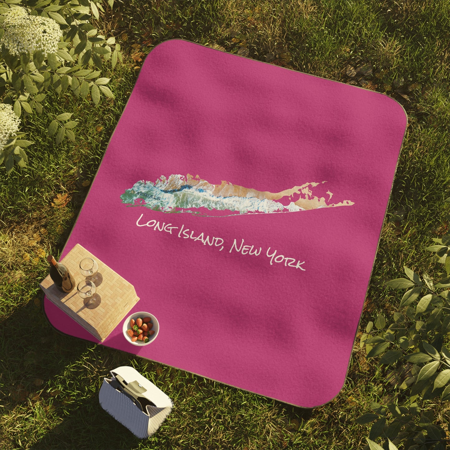 Picnic Blanket Pink - Sand & Sea