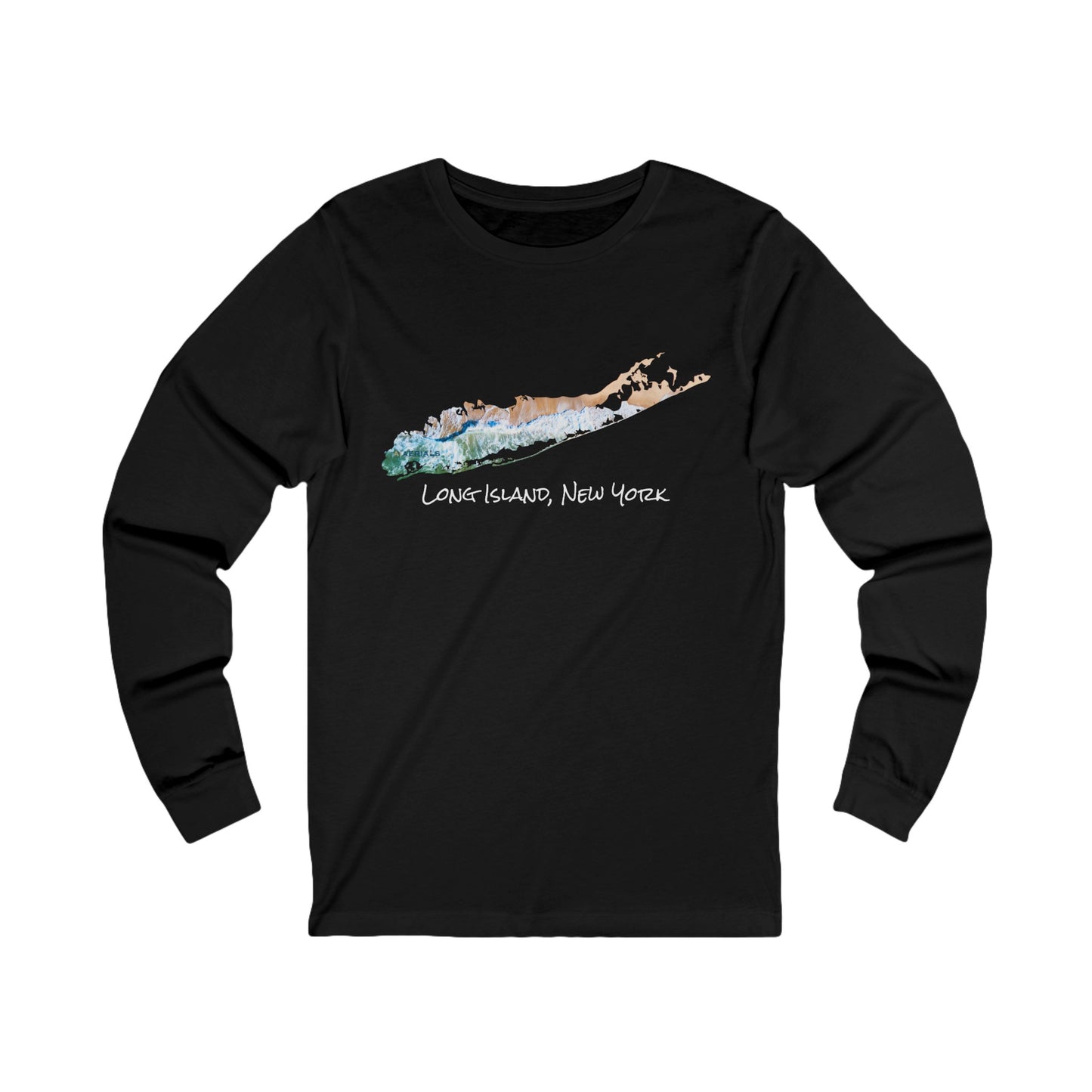 Unisex Jersey Long Sleeve Tee - Sand & Sea