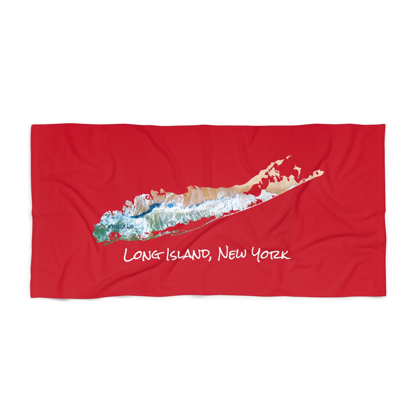 Beach Towel Red - Sand & Sea