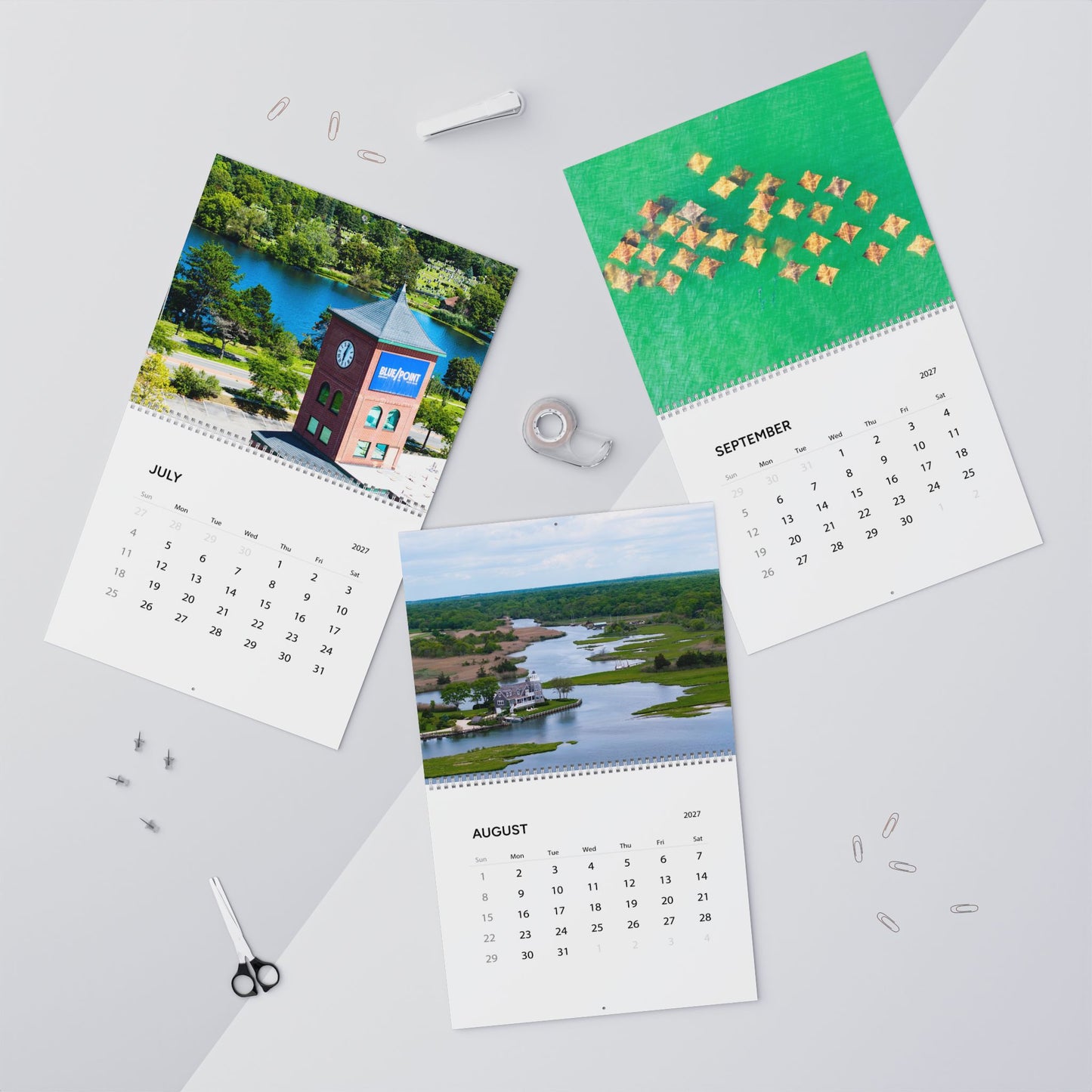 Long Island From Above - Wall Calendar 2027
