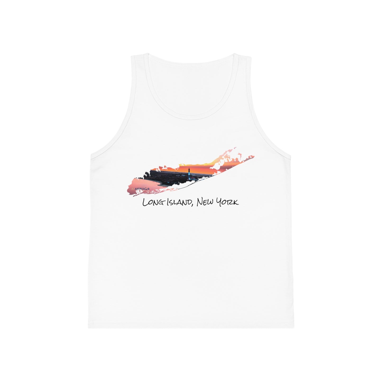 Kid's Jersey Tank Top - Fire Island Lighthouse