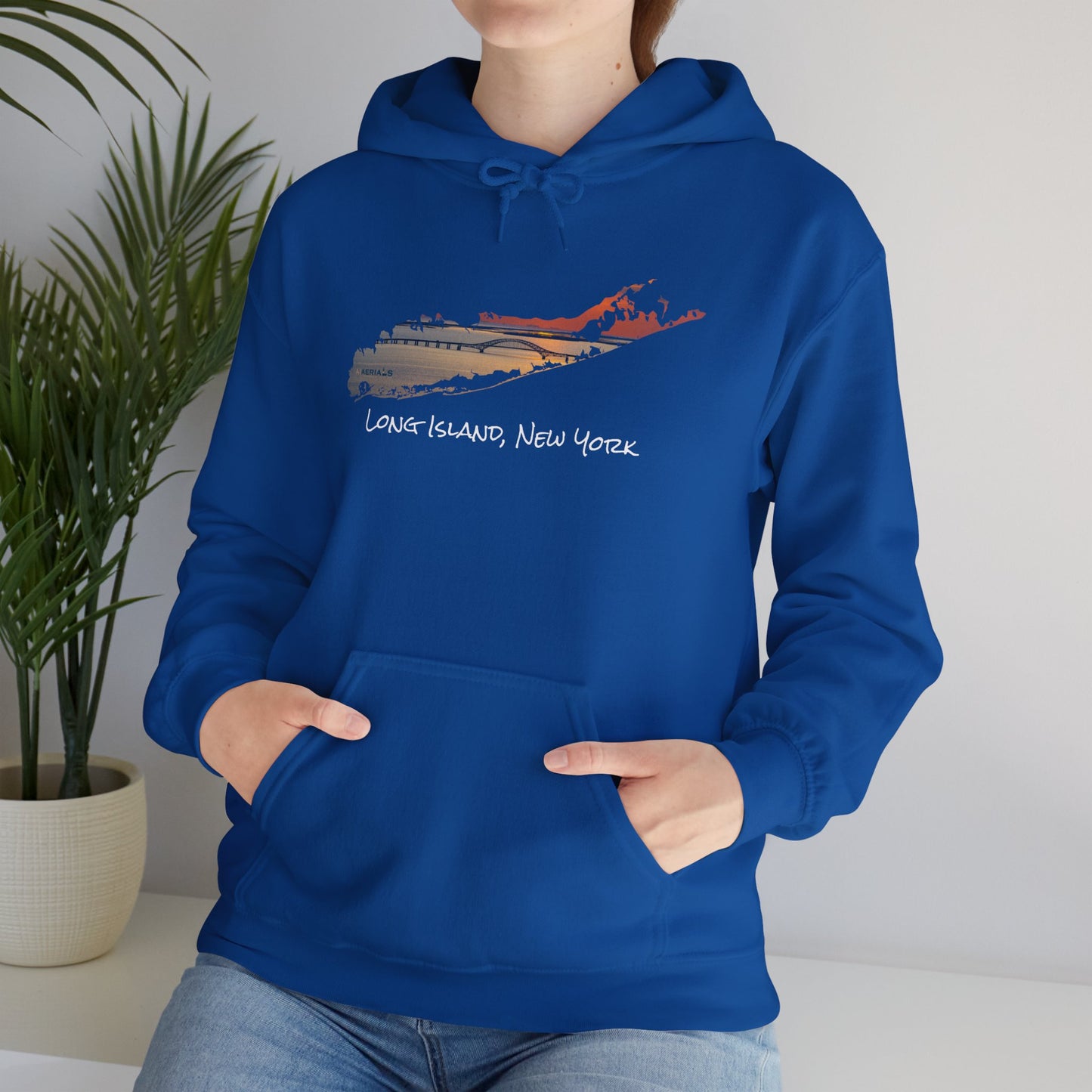 Unisex Heavy Blend™ Hooded Sweatshirt - Great South Bay Bridge