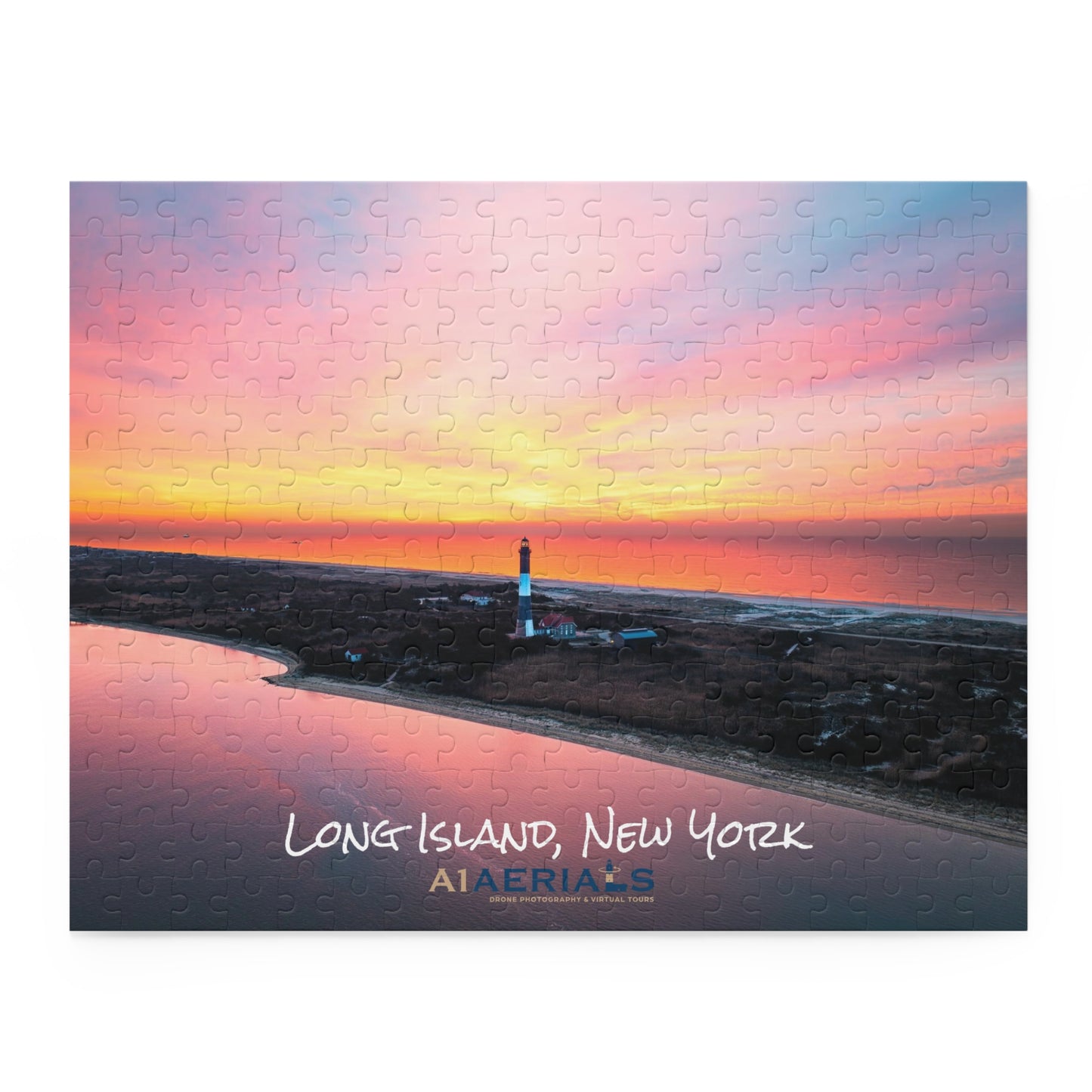 Puzzle in Box (252-Piece) - Fire Island Lighthouse