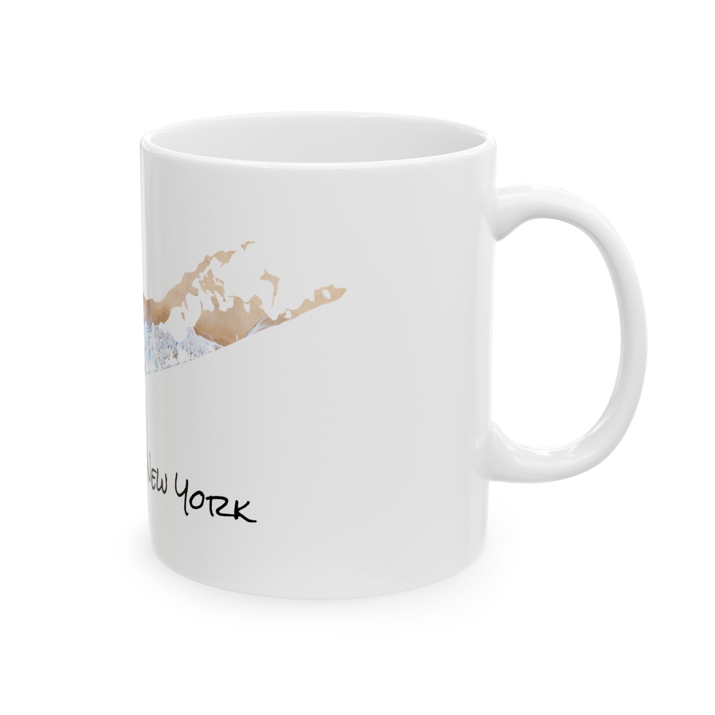 Ceramic Mug 11oz - Sand & Sea