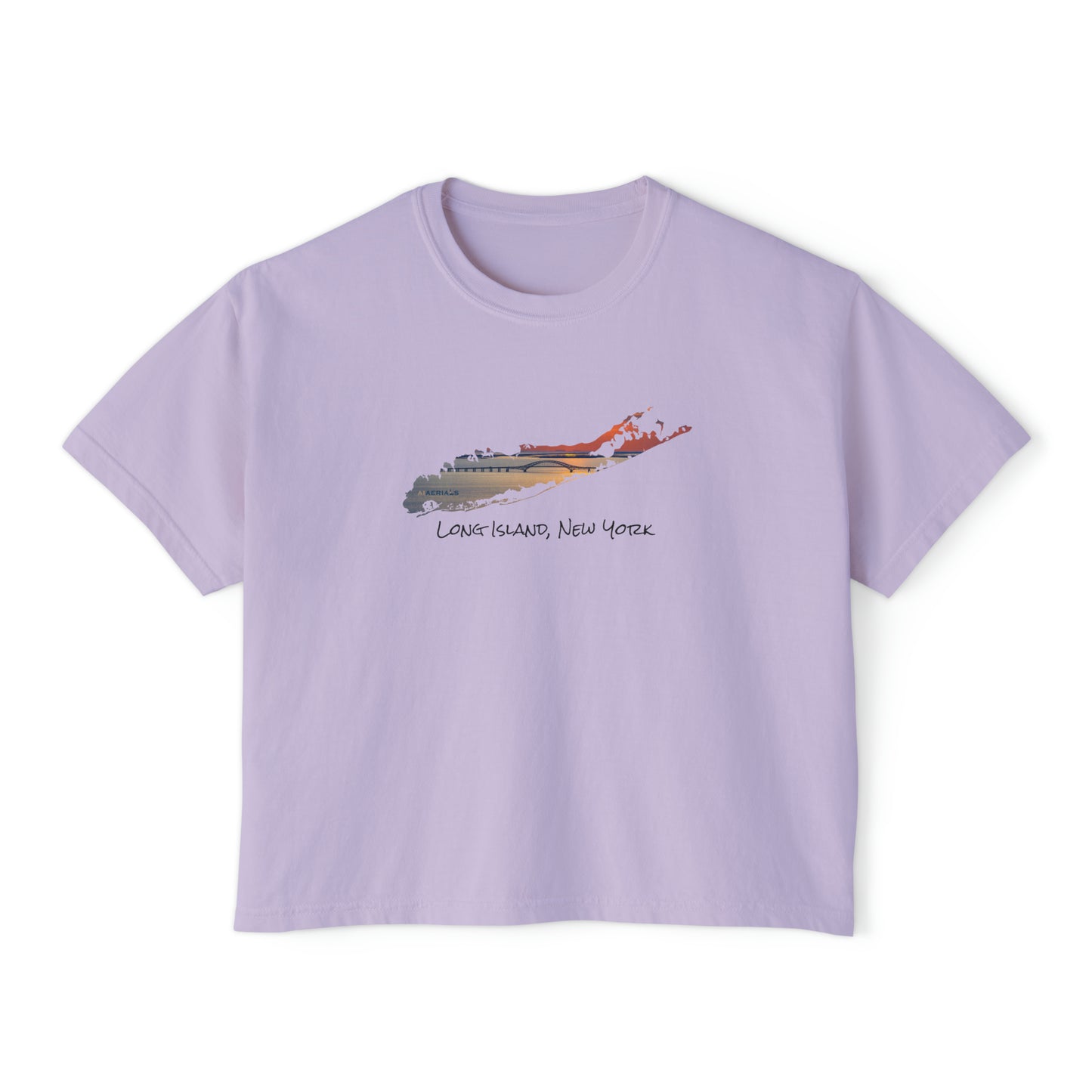 Women's Boxy Tee - Great South Bay Bridge