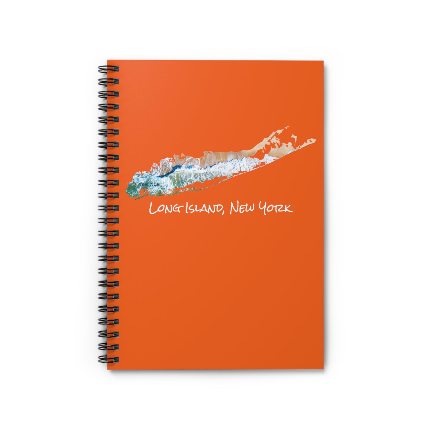 Spiral Notebook Orange - Sand & Sea