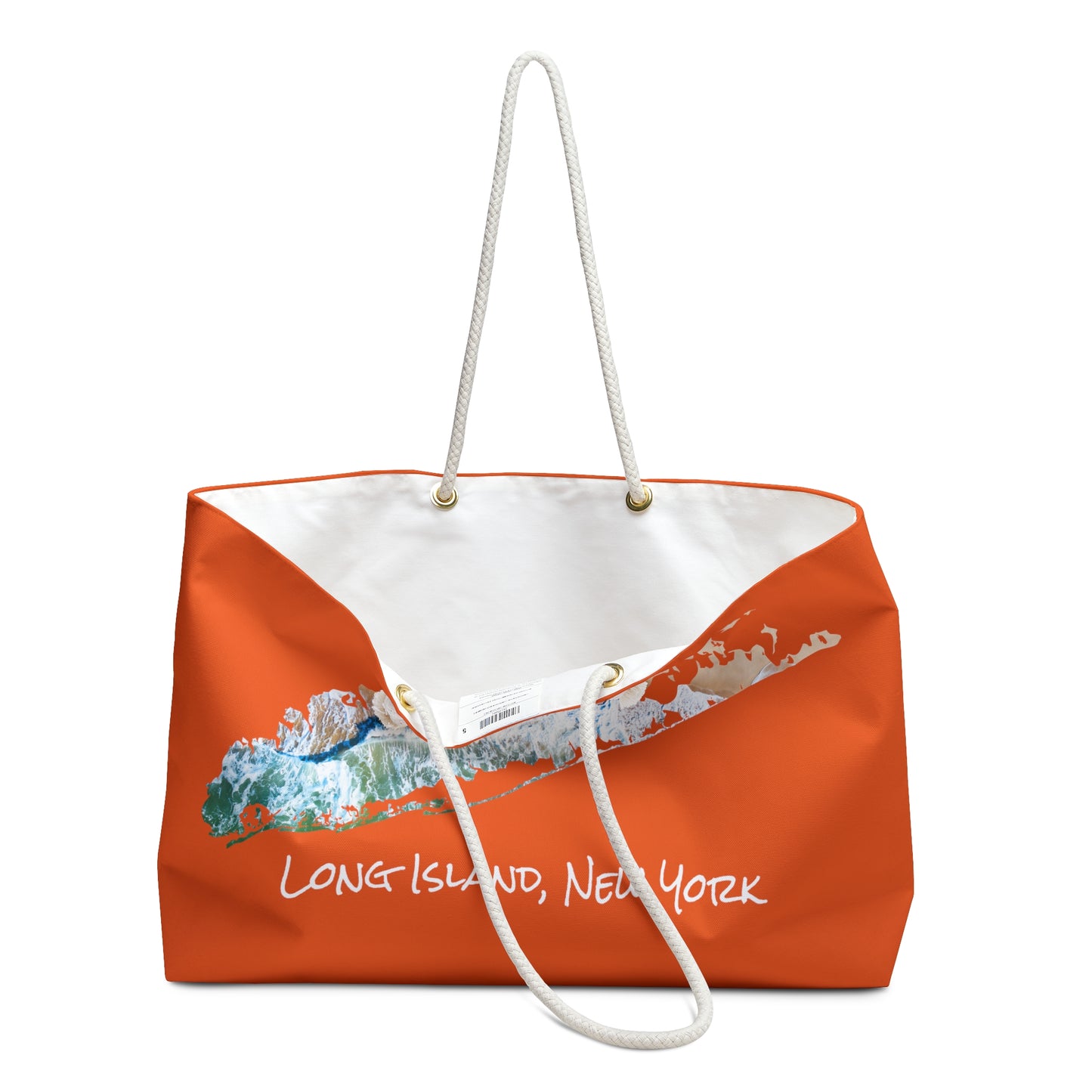 Weekender Rope Bag Orange - Sand & Sea