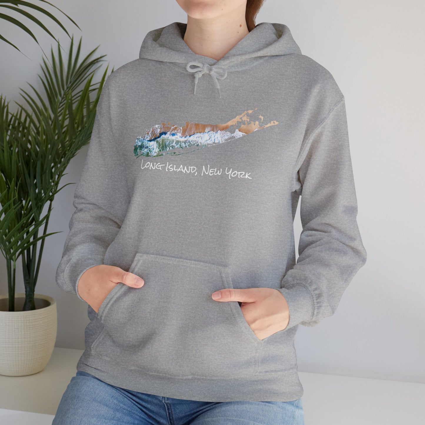 Unisex Hooded Sweatshirt - Sand & Sea