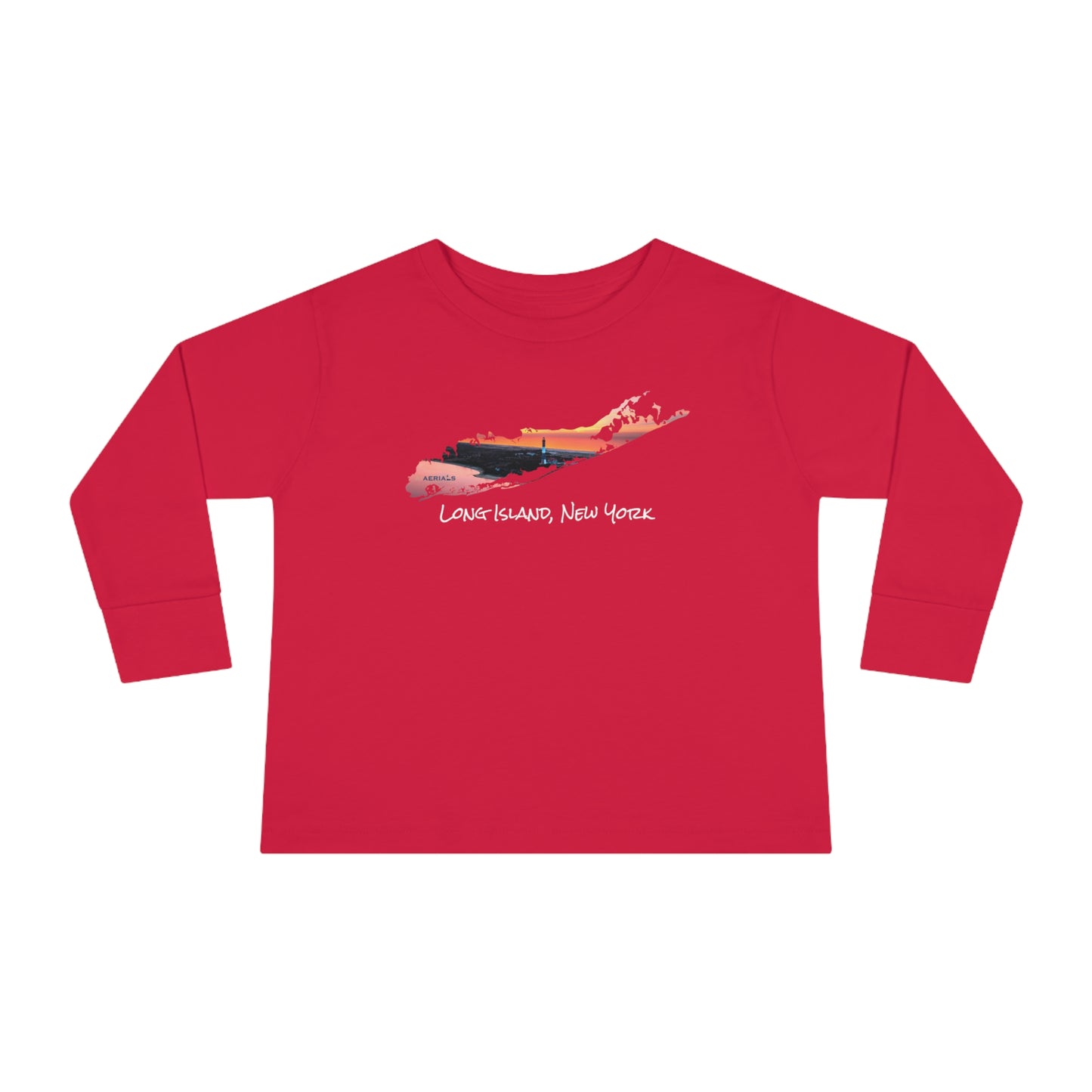 Toddler Long Sleeve Tee - Fire Island Lighthouse