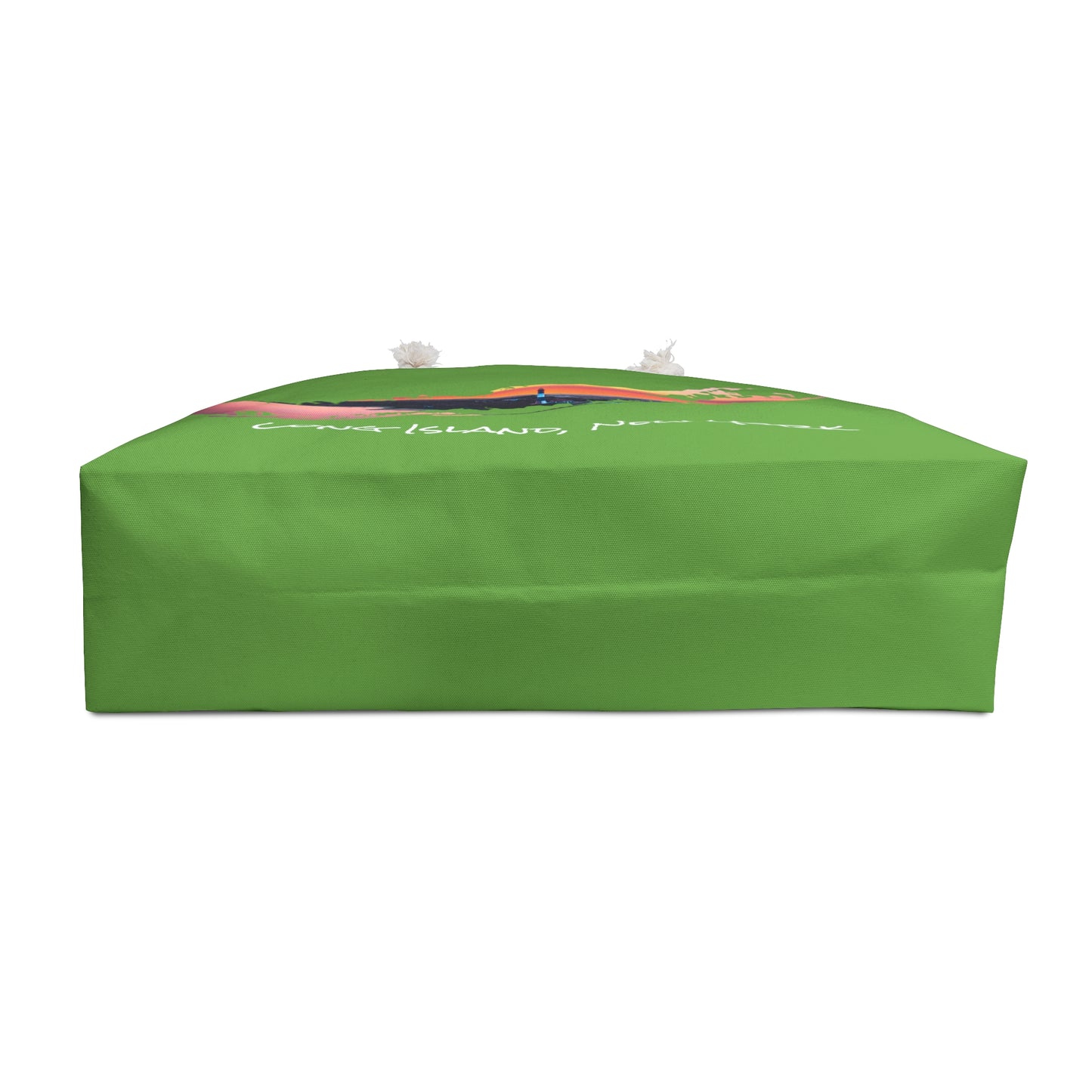 Weekender Rope Bag Green - Fire Island Lighthouse