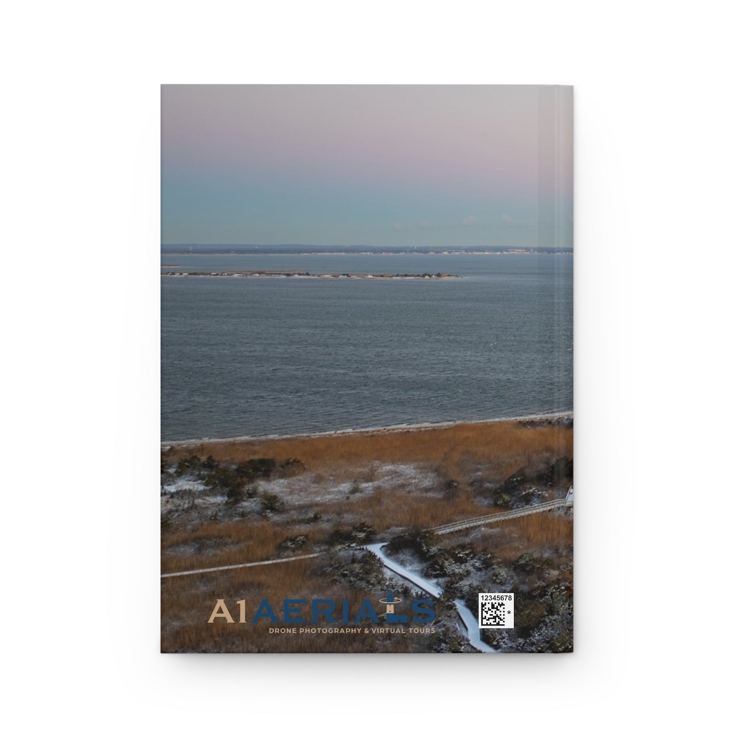 Hardcover Journal - Winter at Fire Island