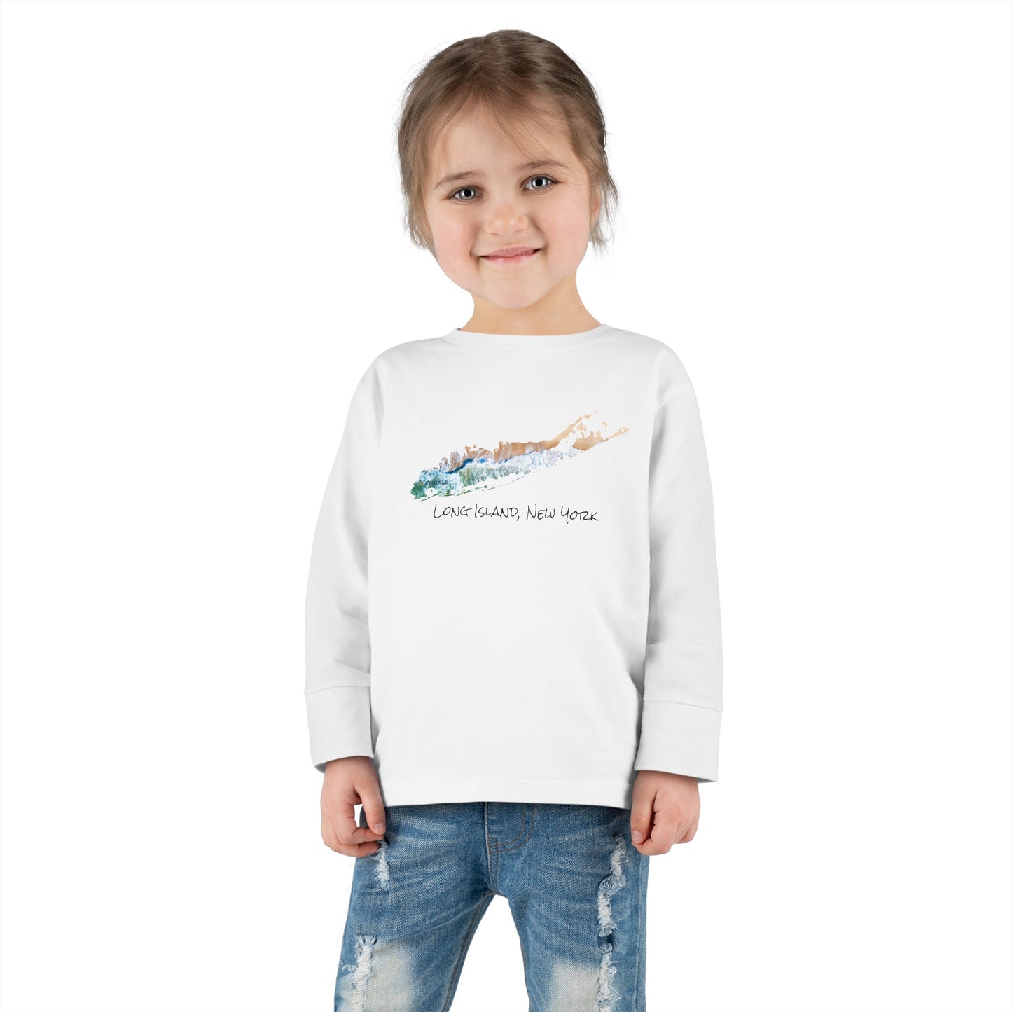 Toddler Long Sleeve Tee - Sand & Sea