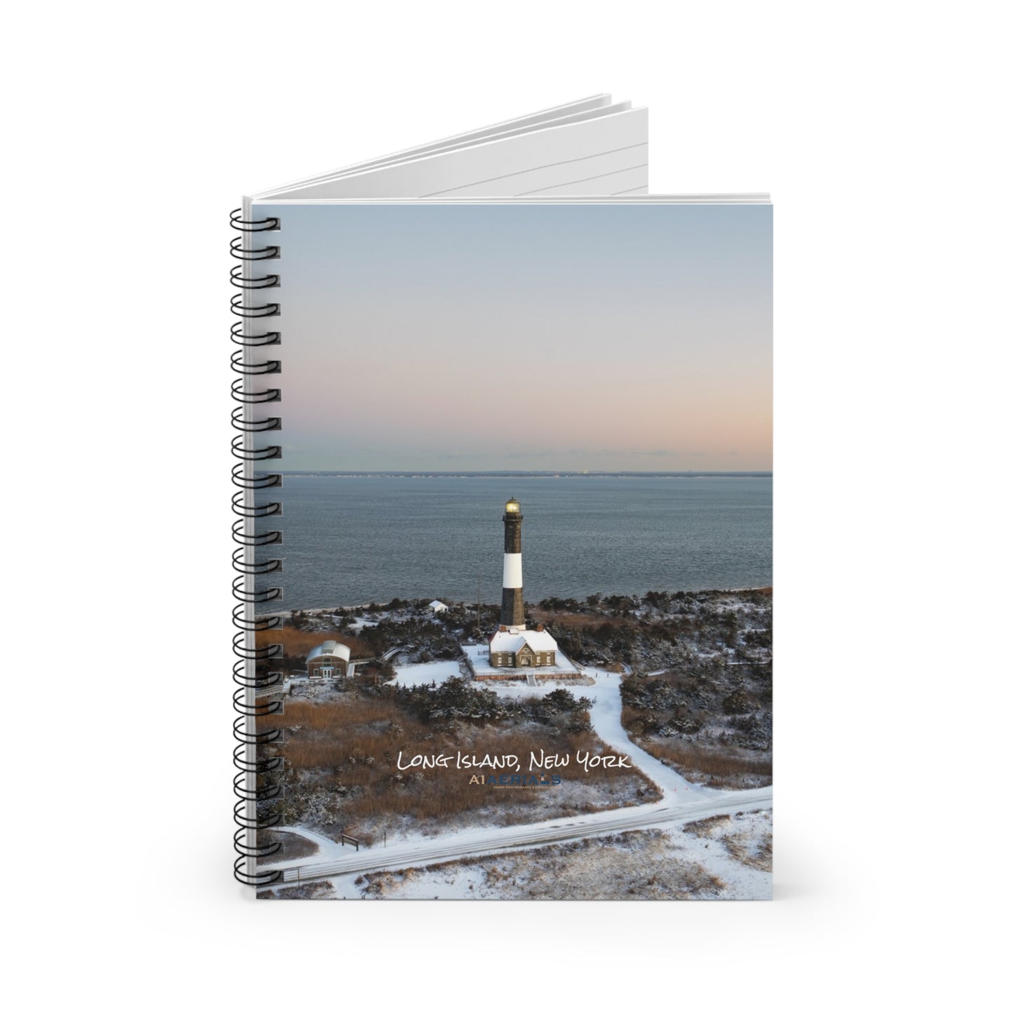 Spiral Notebook - Winter at Fire Island