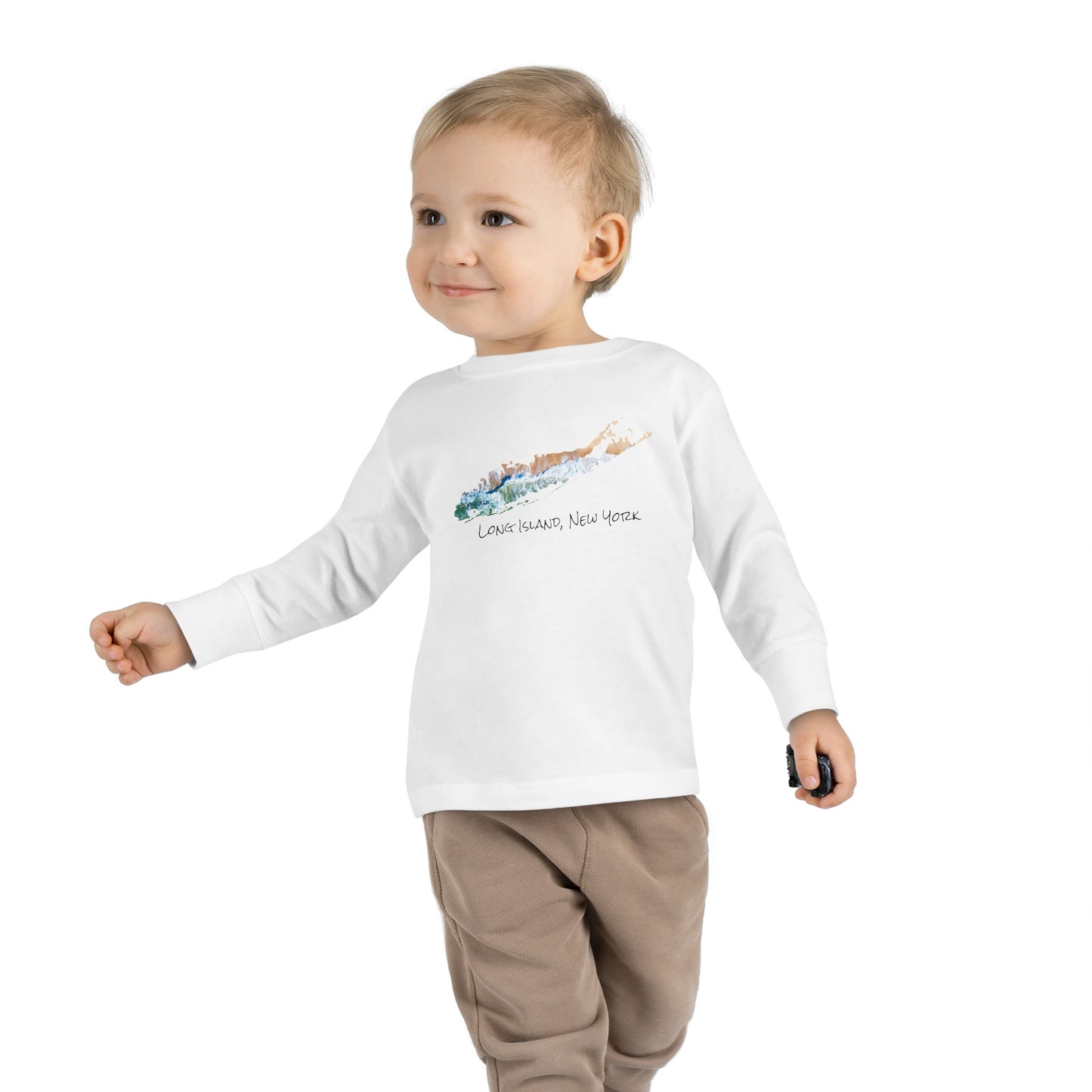 Toddler Long Sleeve Tee - Sand & Sea