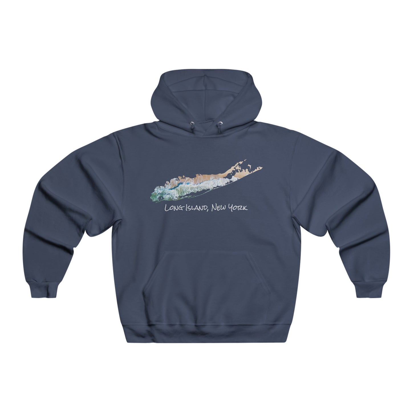 Men's Hooded Sweatshirt - Sand & Sea