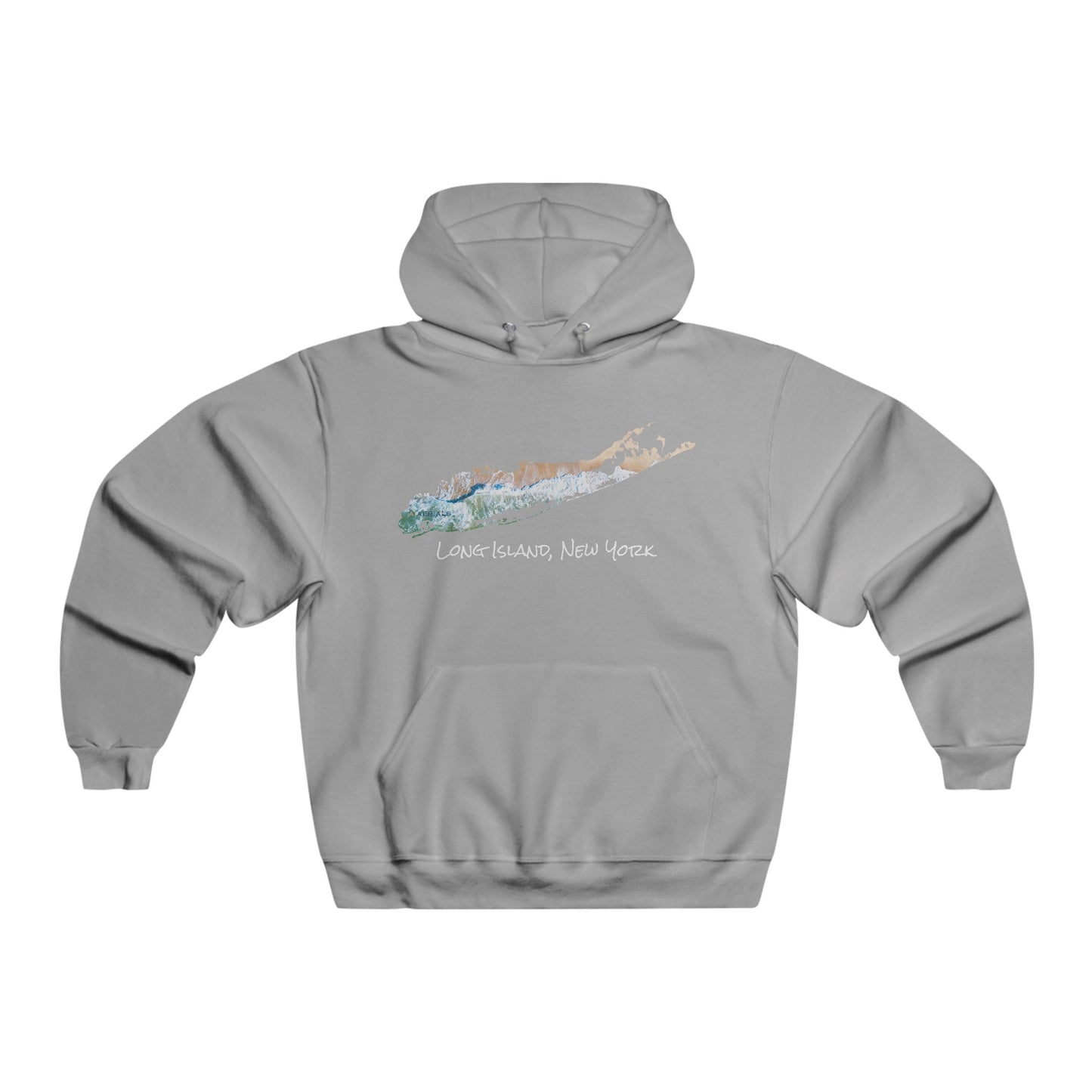 Men's Hooded Sweatshirt - Sand & Sea