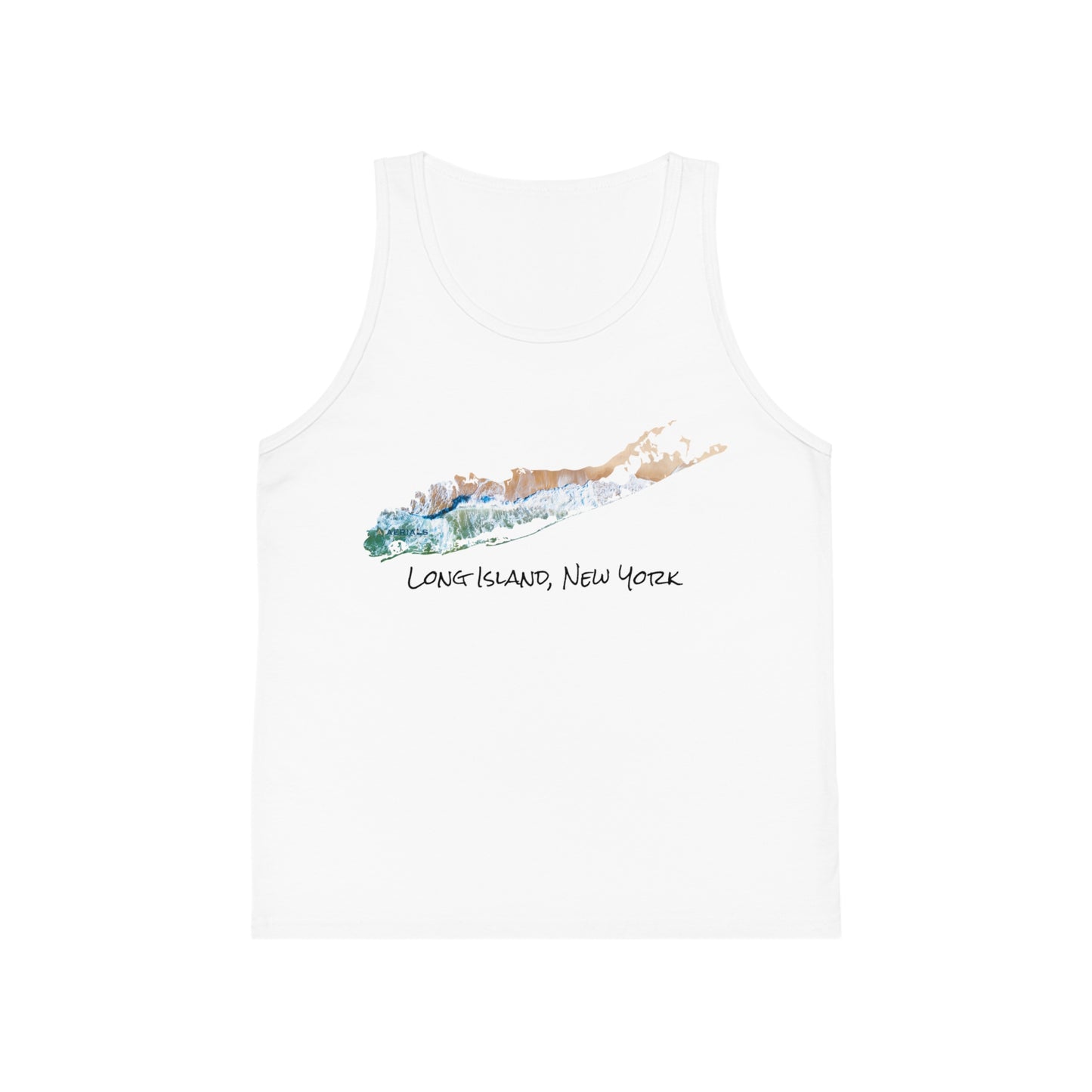 Kid's Jersey Tank Top - Sand & Sea