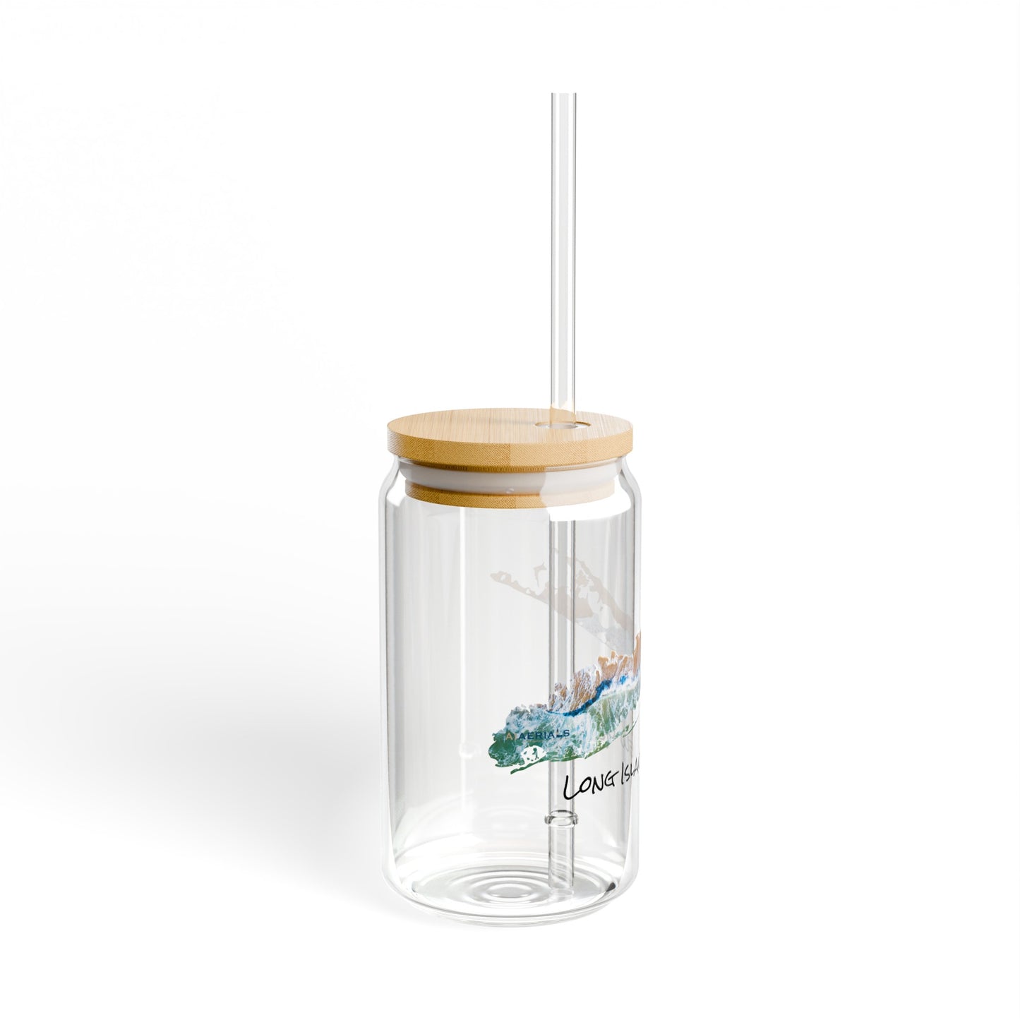 Sipper Glass, 16oz - Sand & Sea