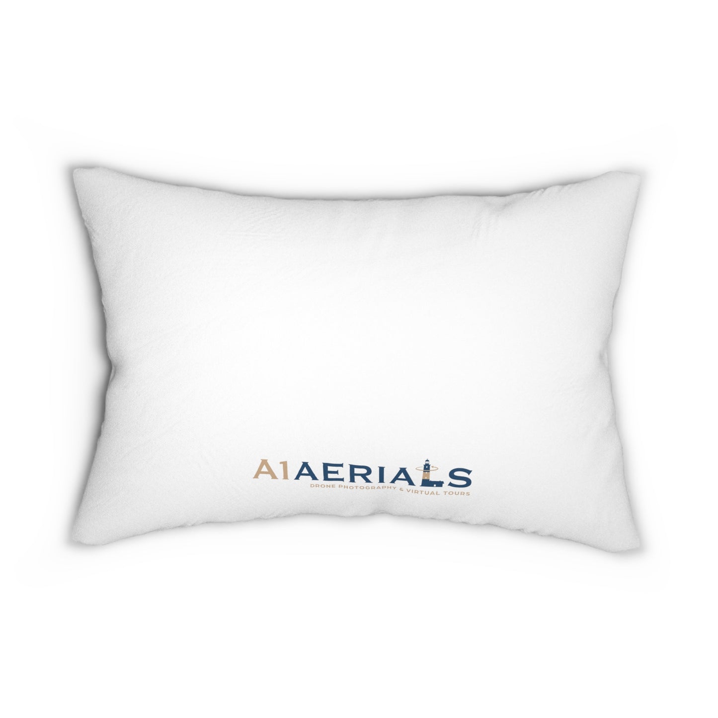 Lumbar Pillow White - Sand & Sea