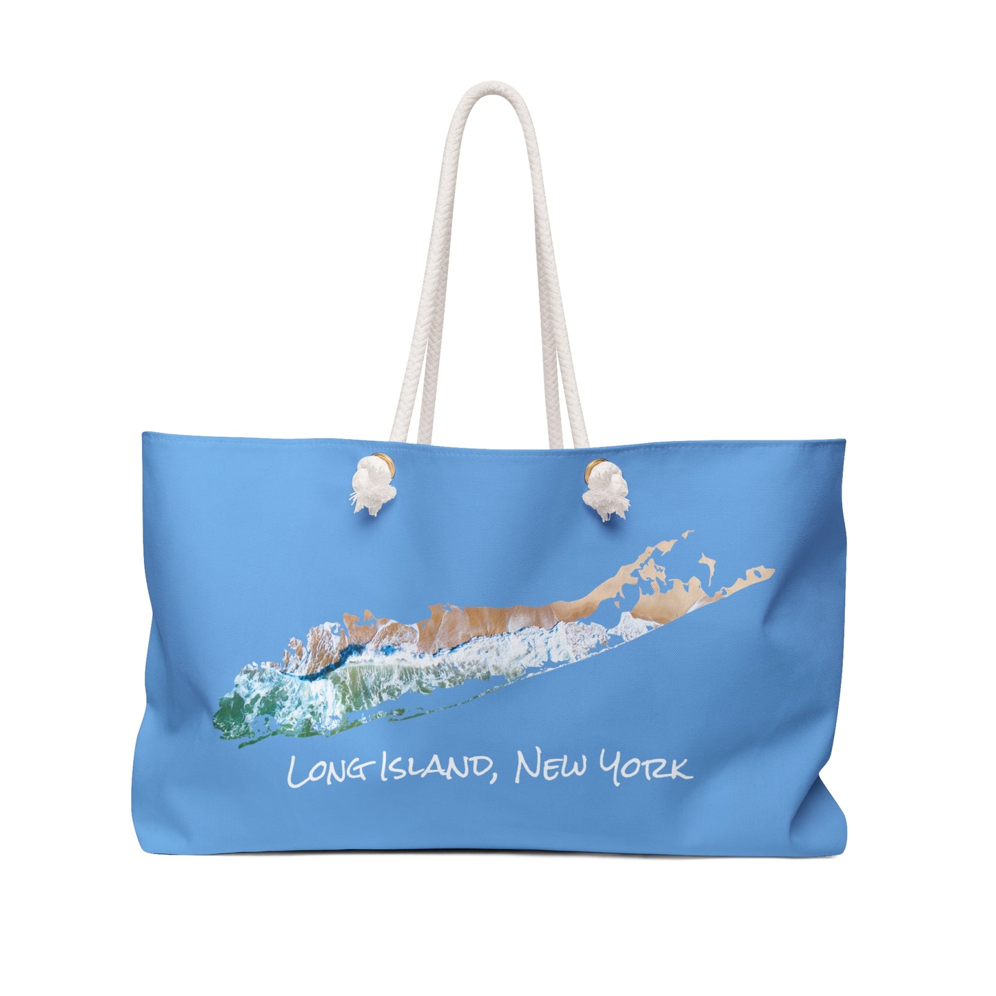 Weekender Rope Bag Blue - Sand & Sea